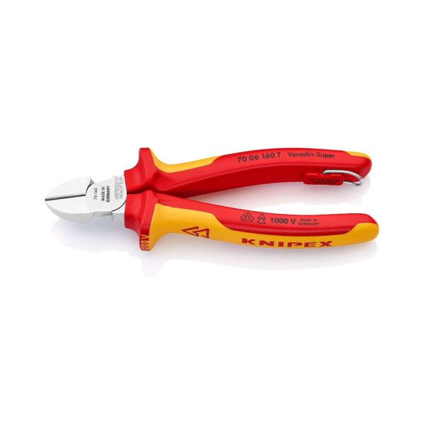 Кусачки боковые (бокорезы) 160 мм (KNIPEX 7006160T)