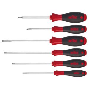 Набор отверток SoftFinish, 6 предметов (WIHA 07153)