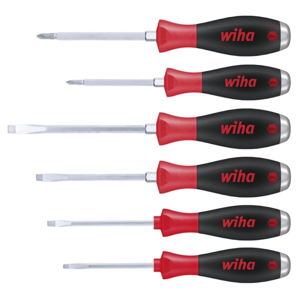 Набор ударных отверток SoftFinish, 6 предметов (WIHA 21251)
