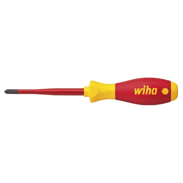 Отвертка SoftFinish electric slimFix SL/PZ 2×100 мм (WIHA 36330)