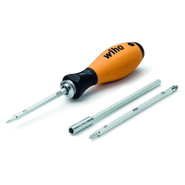 Рукоятка SoftFinish-telescopic ESD для сменных жал SYSTEM 6 (WIHA 31496)