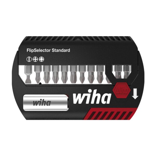 Набор бит Standard 25 мм в держателе FlipSelector, 13 предметов (WIHA 39029)