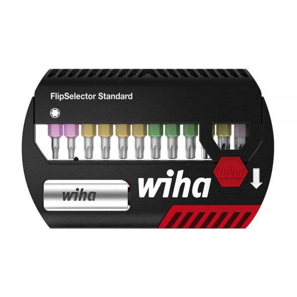 Набор бит Standard 25 мм в держателе FlipSelector, 13 предметов (WIHA 39045)