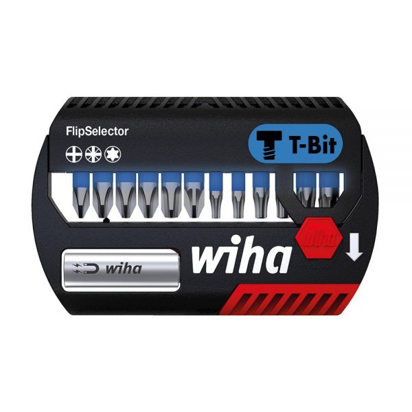 Набор T-бит 25 мм в держателе FlipSelector, 13 предметов (WIHA 41824)