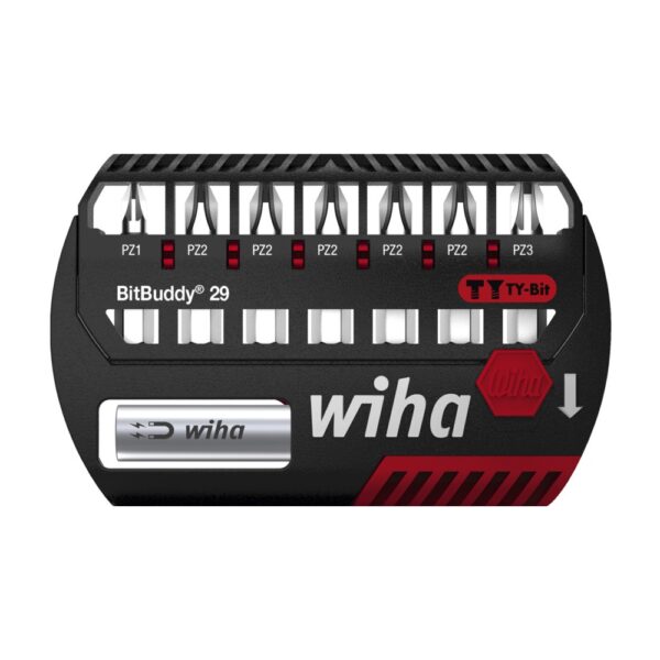 Набор TY-бит 29 мм в держателе BitBuddy, 8 предметов (WIHA 42098)