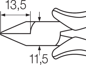 Бокорезы Professional ESD 115 мм