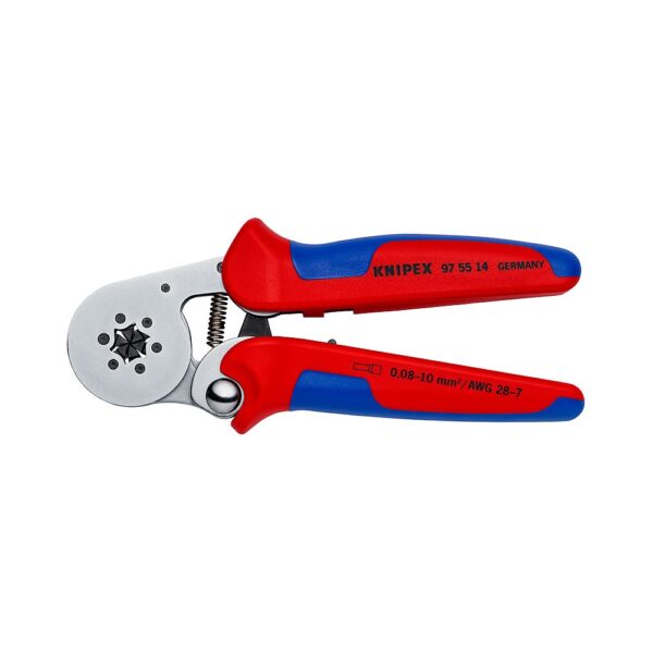 Пресс-клещи для контактных гильз 0,08-10 мм² (KNIPEX 975514)