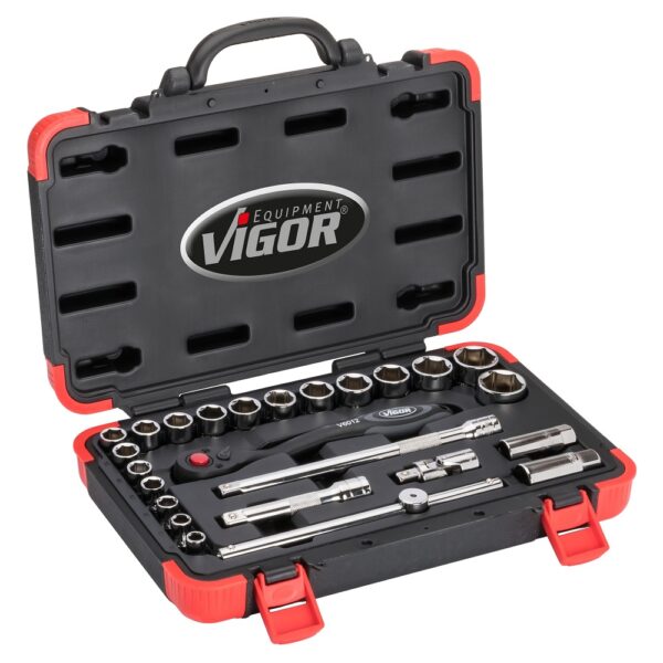 Набор инструмента 1/2", 25 предметов (VIGOR V2460N)