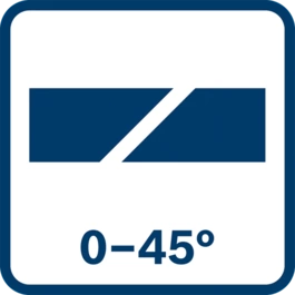 Функция резки под углом 0-45°